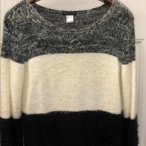 Long, super soft fuzzy sweater